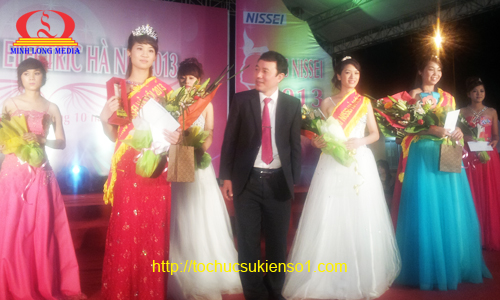 Top 3 Miss Nissei Electric Hà Nội 2013